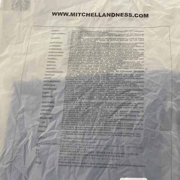 New York Rangers Mitchell & Ness Windbreaker NWT Vintage Logo NHL Medium - Picture 12 of 12